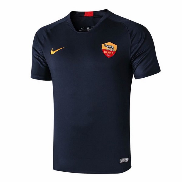 Camiseta de Entrenamiento AS Roma 2019 2020 Azul Oro